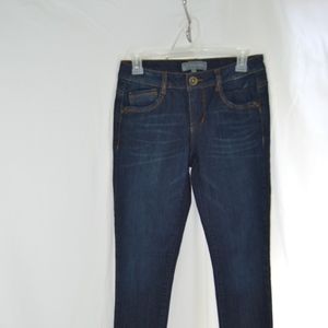 Size 2 Dark, Slim Bootcut Denim Jeans